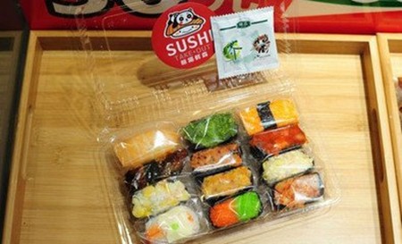 熊猫鲜森外带寿司